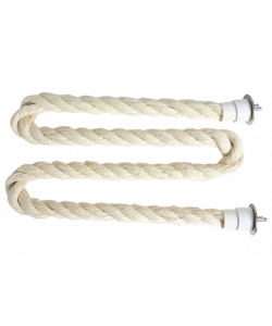 Parrot-Supplies Sisal Rope Zig Zag Parrot Perch - 100cm Parrot-Supplies Sisal Rope Zig Zag Parrot Perch - 100cm